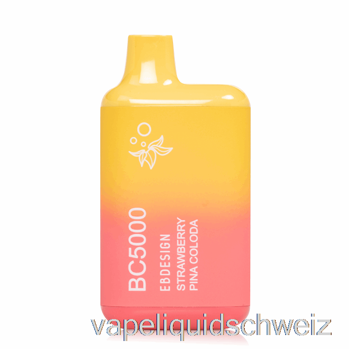 BC5000 Einweg-Erdbeer-Pina-Colada-Vape-Flüssigkeit E-Liquid Schweiz